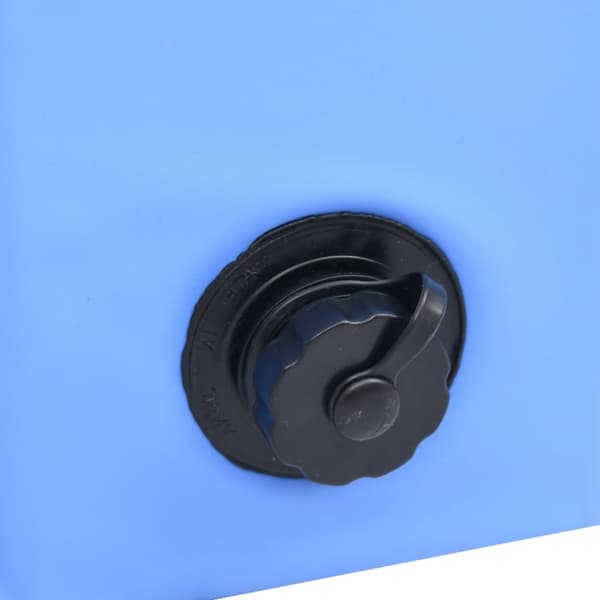 Kokoontaitettava koiran uima-allas sininen 300x40 cm PVC