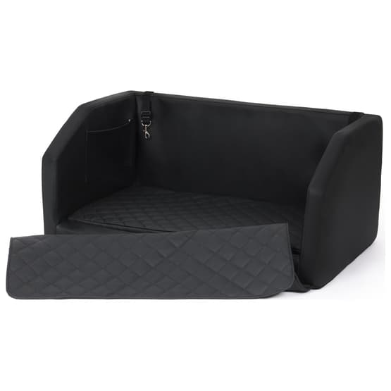 Hundeseng Transport - Ternet - 90x55 Cm - Sort