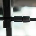 Miniatyrbillede 5 af 7: Rootz Dog Gate til støvlen - Nem at installere - Robust og dimensionsfastholdende - Stål - Sort - 150 x 9 x 124 cm