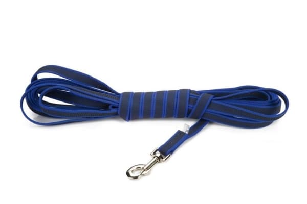 Julius-K9 K9 C&G line, blå/grå 20mm/10m m/håndt
