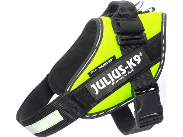Julius-K9 K9 IDC valjaat, koko: 0, neonvihreä 58-76 cm