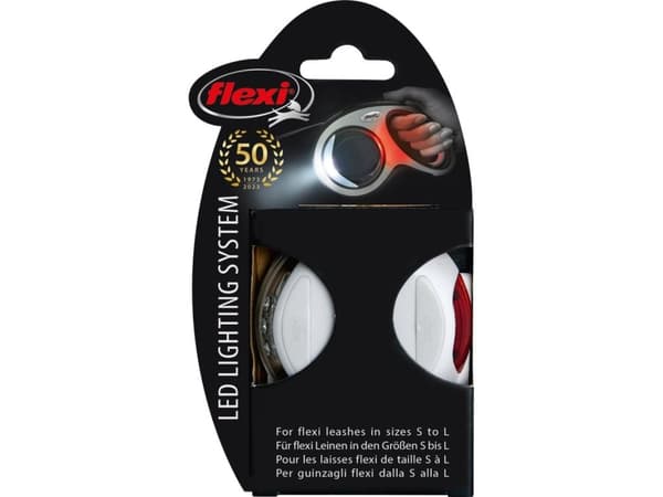 Trixie flexi LED-lampa ljusgrå USB