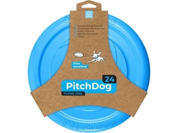 Frisbee/heittokiekko koiralle Waudog 24 cm, sininen