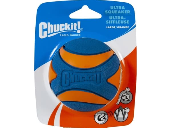 CHUCKIT Ultra Squeaker bold, L