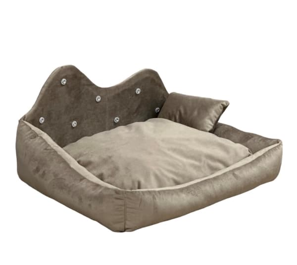 GO GIFT Prince beige XXL - lemmikkieläinten sänky - 70 x 55 x 12 cm