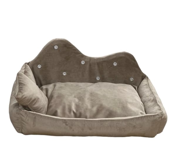 GO GIFT Prince beige XXL - lemmikkieläinten sänky - 70 x 55 x 12 cm