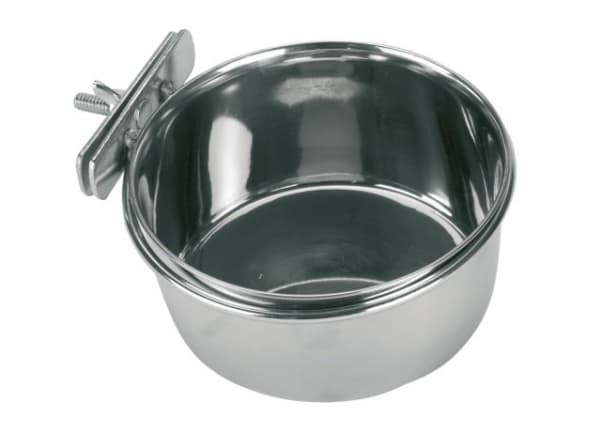 KERBL Stainless steel bowl - skål til hund og kat - 600ml