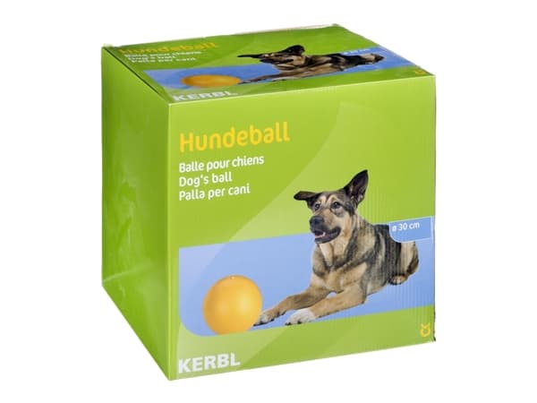 KERBL Interaktiivinen koirapallo, keltainen, 30 cm