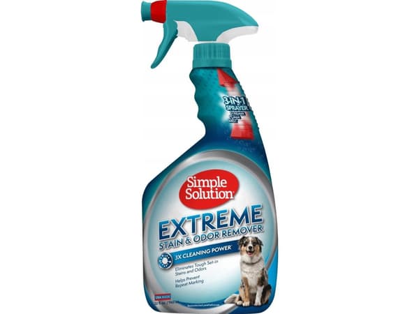Simple Solution Extreme plet- & lugtfjerner til hund 945 ml