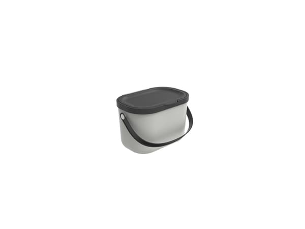 Rotho 1054601023WS, 3,2 L, Oval, Vit, Instruktioner, 222 mm, 172 mm