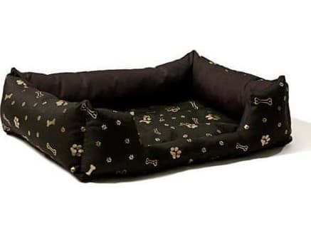 TRITON GO GIFT Cube hundbädd XL - brun - 75x55x15 cm