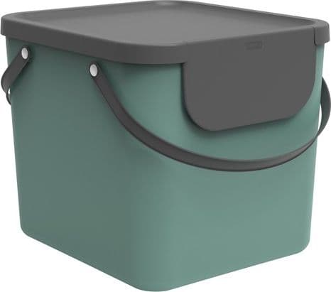 Rotho Albula, 40 l, Rektangulær, Plast, Grønn, Plast, 398 mm