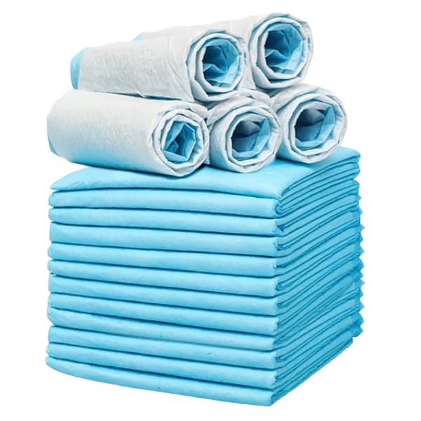 50 st hygienskydd för hundar och katter ABSORBENT MATTOR för att lära sig kissa 60x60