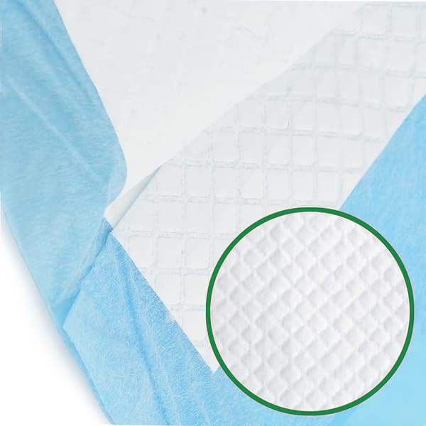 50 st hygienskydd för hundar och katter ABSORBENT MATTOR för att lära sig kissa 60x60