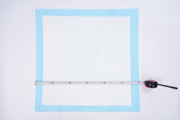 50 st hygienskydd för hundar och katter ABSORBENT MATTOR för att lära sig kissa 60x60