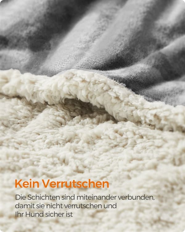 Hundfilt - Vattentät - XXL - Maskin Washable - Grå