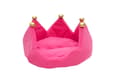 Miniatyrbilde 1 av 3: Paw Love - Krone Hundeseng - Harald - Pink/Guld