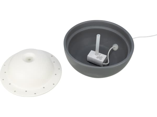 Trixie Vital Dome drinking fountain, 1.5 l/20×10×20 cm, grey/white