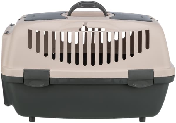 Trixie Capri 2 transport box, XS–S: 37×34×55 cm, dark grey/blush
