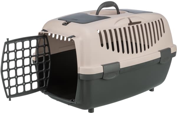 Trixie Capri 2 transport box, XS–S: 37×34×55 cm, dark grey/blush