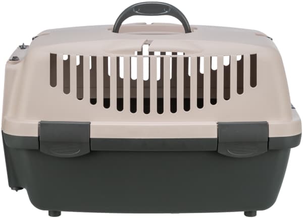 Trixie Capri 1 transport box, XS:32×31×48cm,dark grey/blush