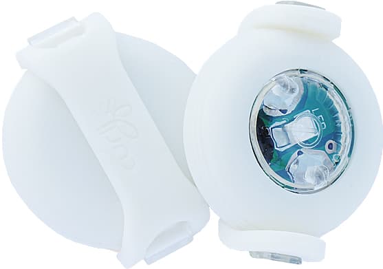 Curli Luumi lampa LED vit, 2 st (CR2032)