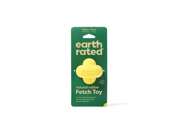 Earth Rated Apport legetøj, gummi, medium