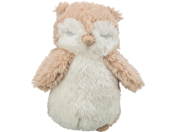 Trixie Owl, plush, recycled, 18 cm