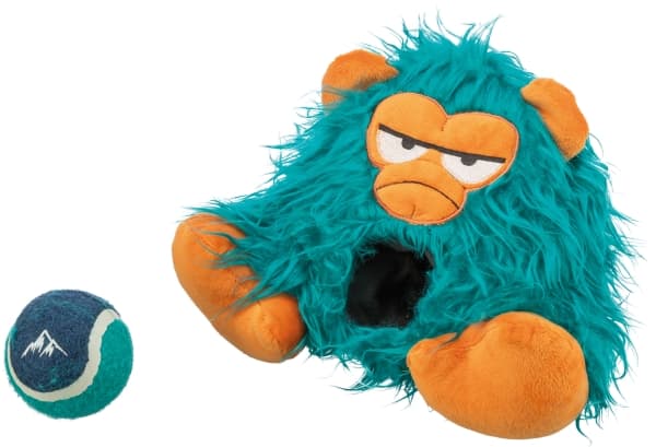 Trixie Monster med tennisball, plysj, 25 cm