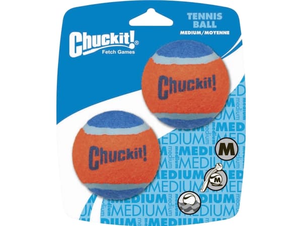 CHUCKIT Tennis bold, M, 2 stk.