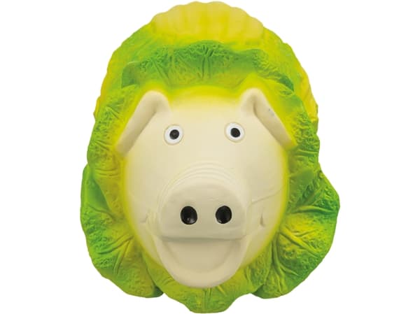 Trixie Cabbage pig, latex, 23 cm, light green