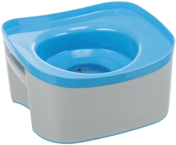 Trixie Strong travel Bowl, 21 × 11 × 21 cm, dark grey/petrol
