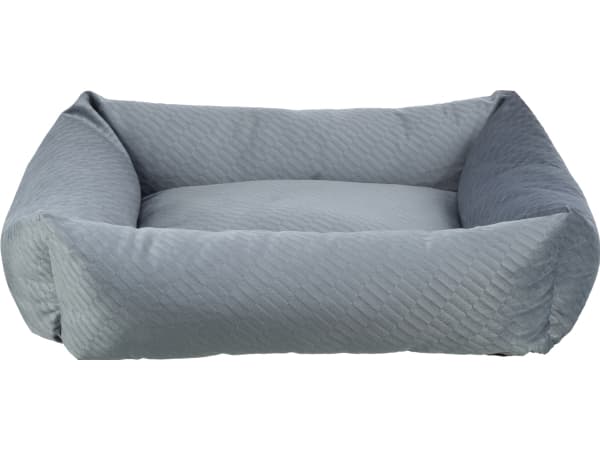 Trixie Alena bed, square, 80 × 60 cm, blue-grey