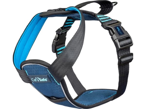 CarSafe Crash Tested Dog Harness Blue Large 72-86 cm