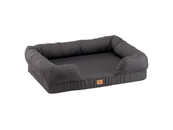 Ferplast koiransänky, Memory Foam, Pestävä, Iso, Harmaa, 93 x 73 x K 22,5 cm