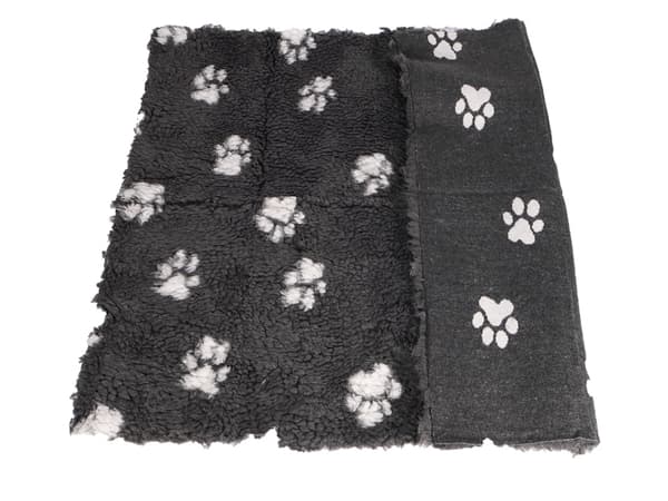 Active Canis Vetbed Small, grey with paws