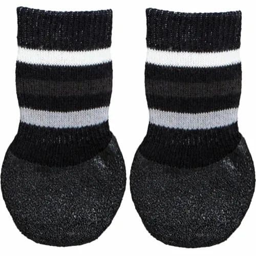 Trixie Hundesokker, non-slip, L–XL, 2 stk., sort
