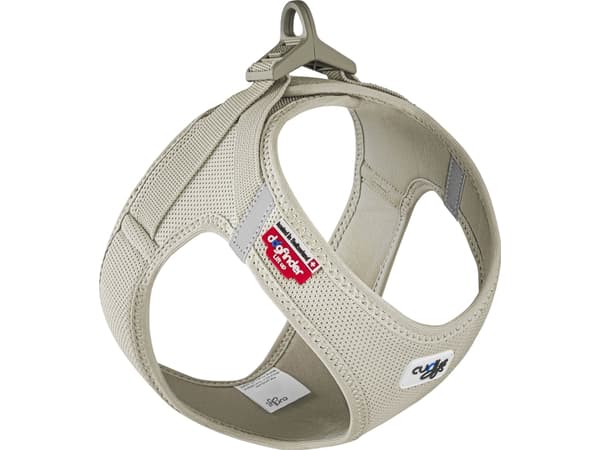 Curli Vest sele Clasp Air-Mesh Light-Tan L
