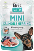 Miniatyrbild 3 av 4: Brit Care Mini Adult Salmon Herring Steriliserad lax och sill för steriliserade hundar av små raser 85 g