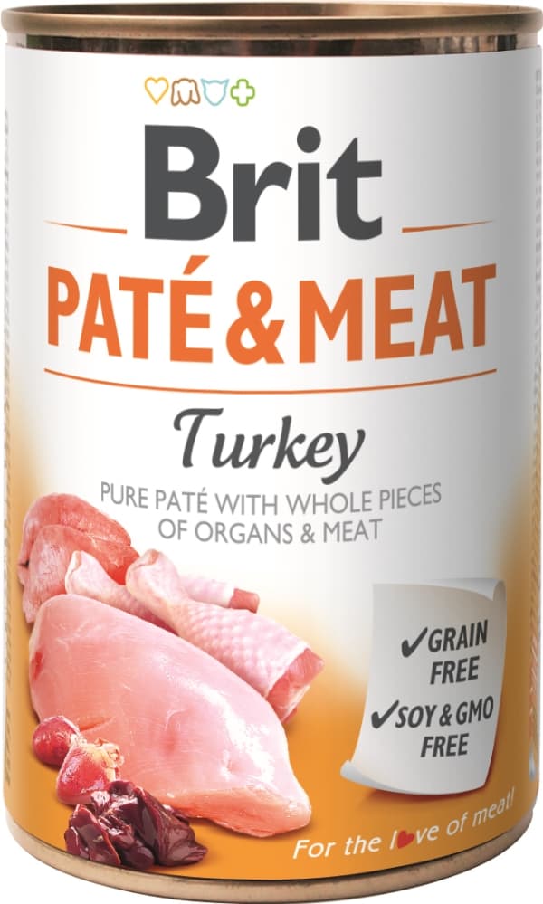 Brit Care Dog Paté & Meat Turkey 400g