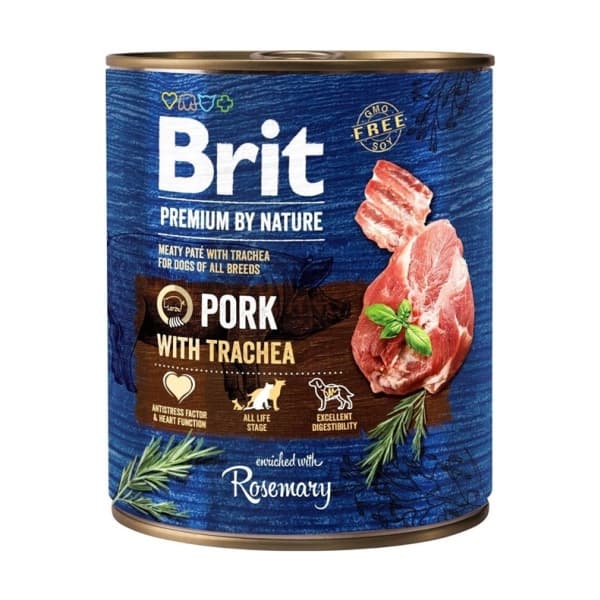 Brit Brit Premium By Nature Pork With Trachea Wieprzowina 800 g