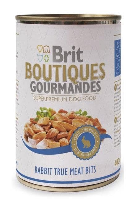 Brit Karma w puszce Pasztet z królika i mięso 400 g