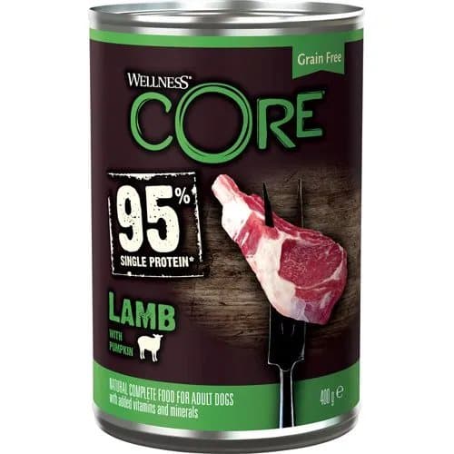 CORE 95 Lamb/Pumpkin 400g - (6 pk/ps)
