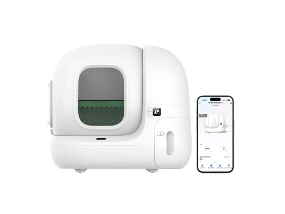 PETKIT Automatic Cat Litter Box | Pura MAX 2 | 480 x 480 x 520 cm | Baltas
