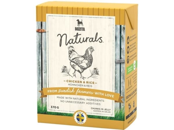 Bozita NATURALS kanan ja riisin kanssa 370g