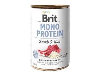 Brit Mono protein lamb & brown rice 400g