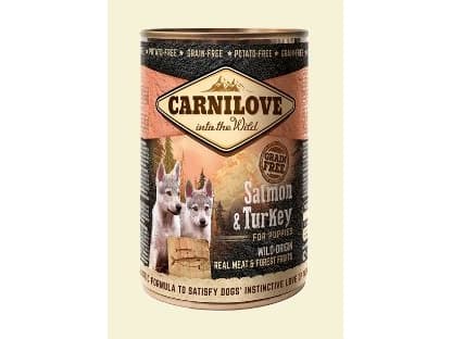 Carnilove Salmon & Turkey For Puppies - 400g