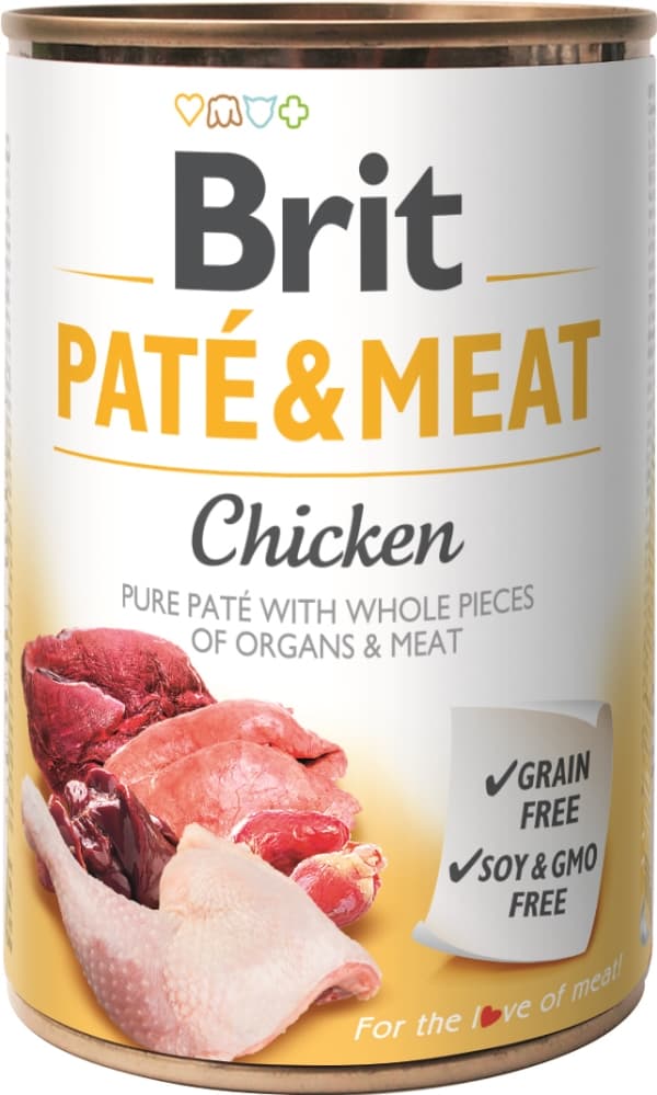 Brit BRIT PATE & MEAT CHICKEN 400g