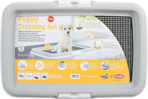 Stefanplast Toilet Puppy Training Set koiran WC pylväällä 60x40x4cm