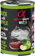 Miniatyrbild 1 av 2: AlphaSpirit Duck with green apple 400 g - (6 pk/ps)